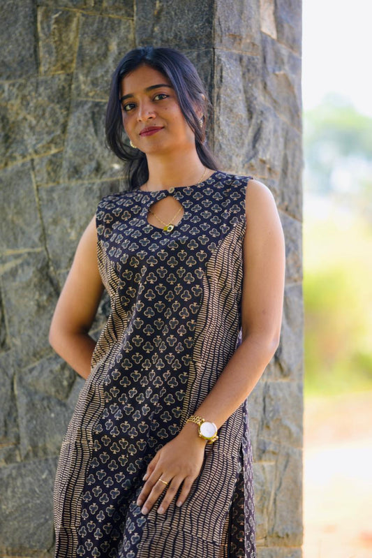 Cotton Ajrakh Co-ord set