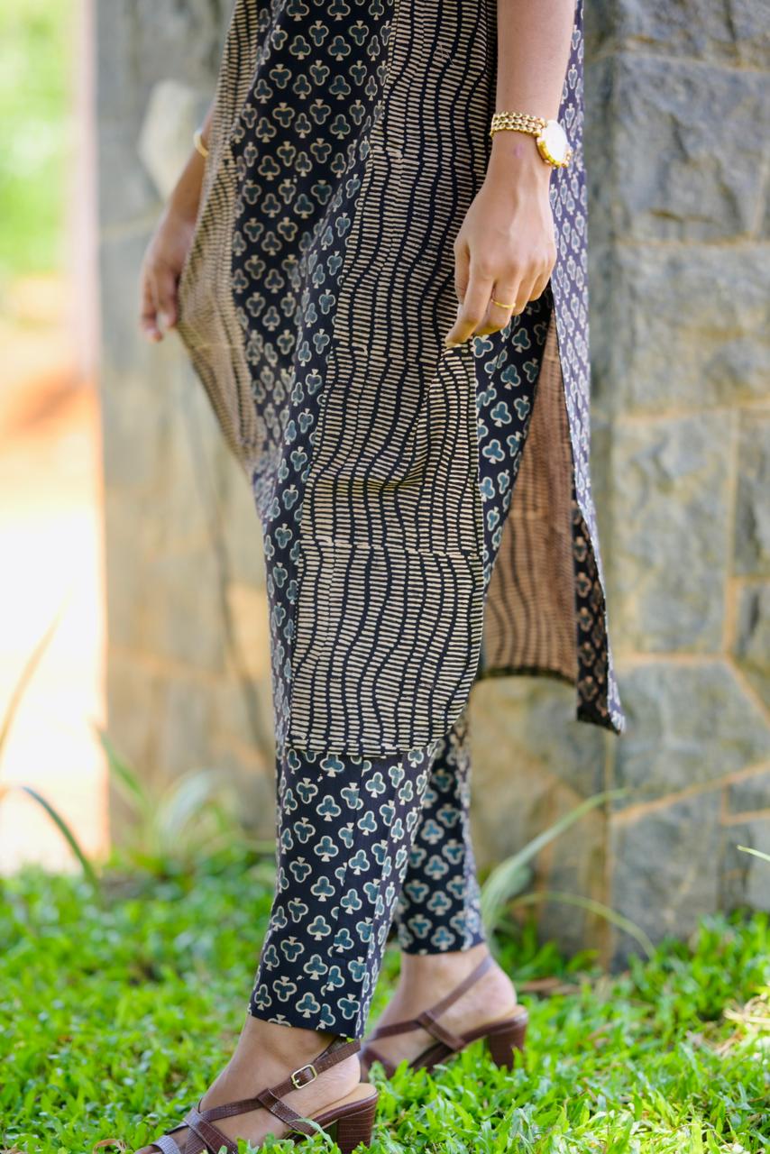 Cotton Ajrakh Co-ord set
