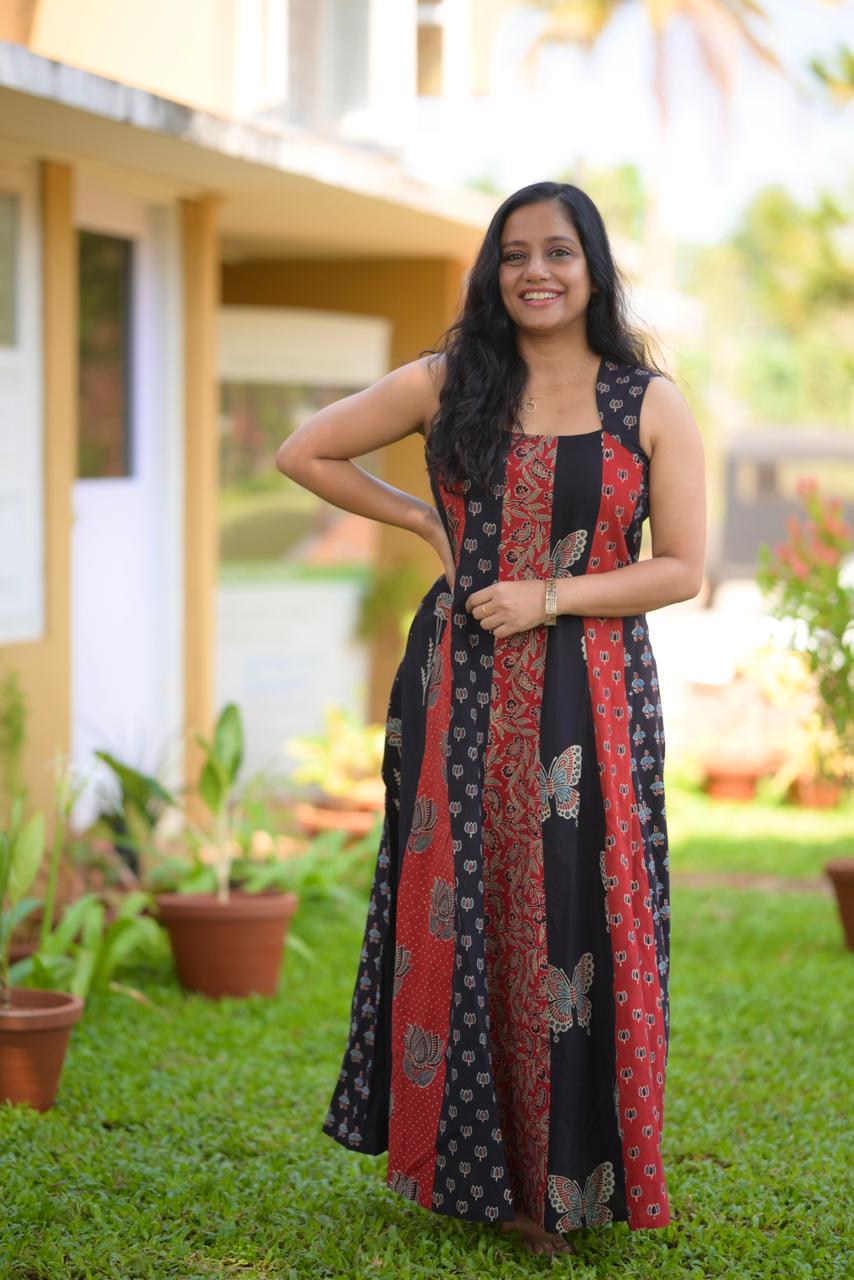 Cotton Ajrakh Dress