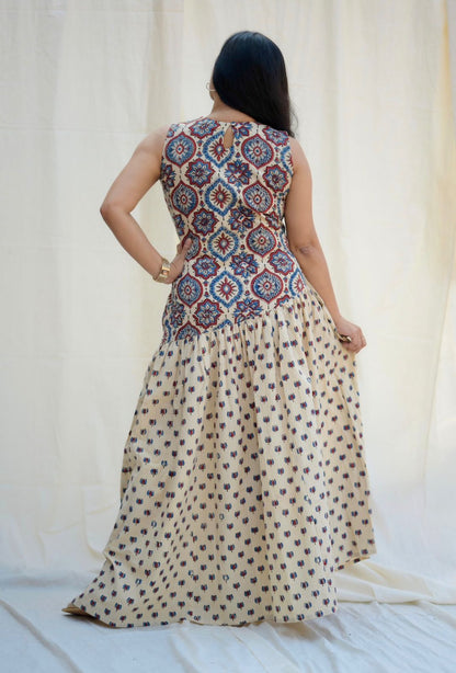 Cotton Ajrakh Dress