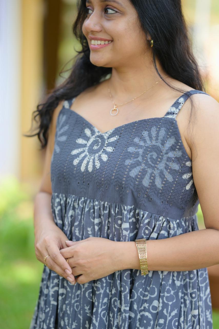 Cotton Hakoba dress