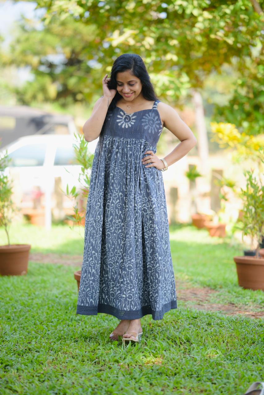 Cotton Hakoba dress