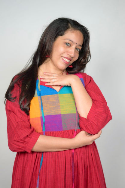 Cotton aline dress