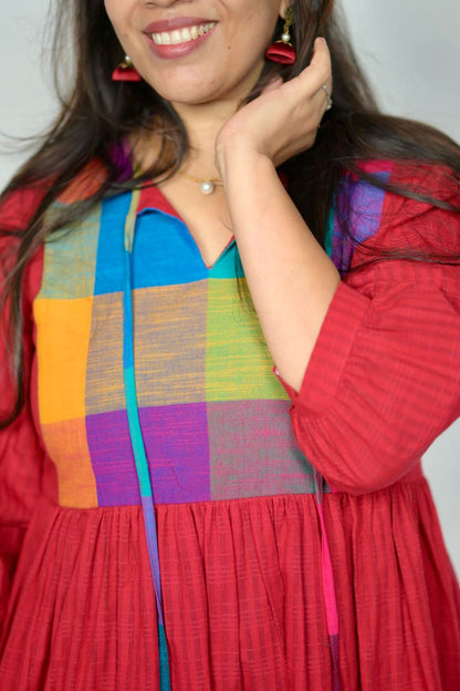 Cotton aline dress