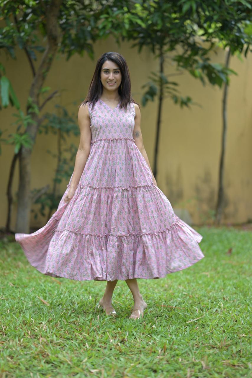 Cotton Sleeveless dress