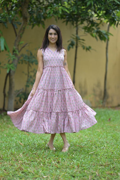 Cotton Sleeveless dress