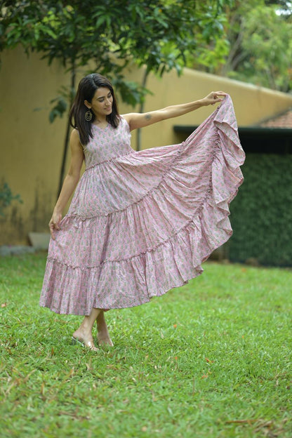 Cotton Sleeveless dress