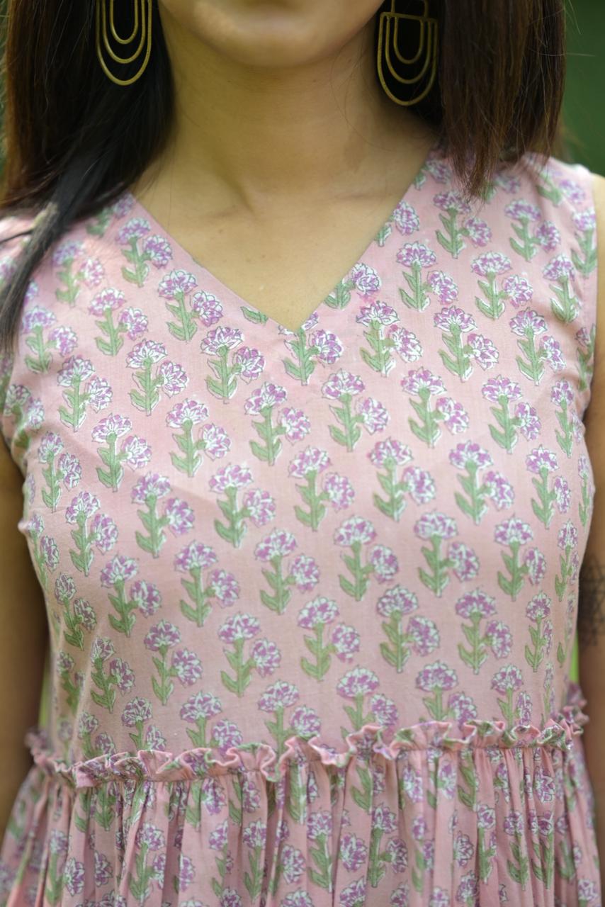Cotton Sleeveless dress