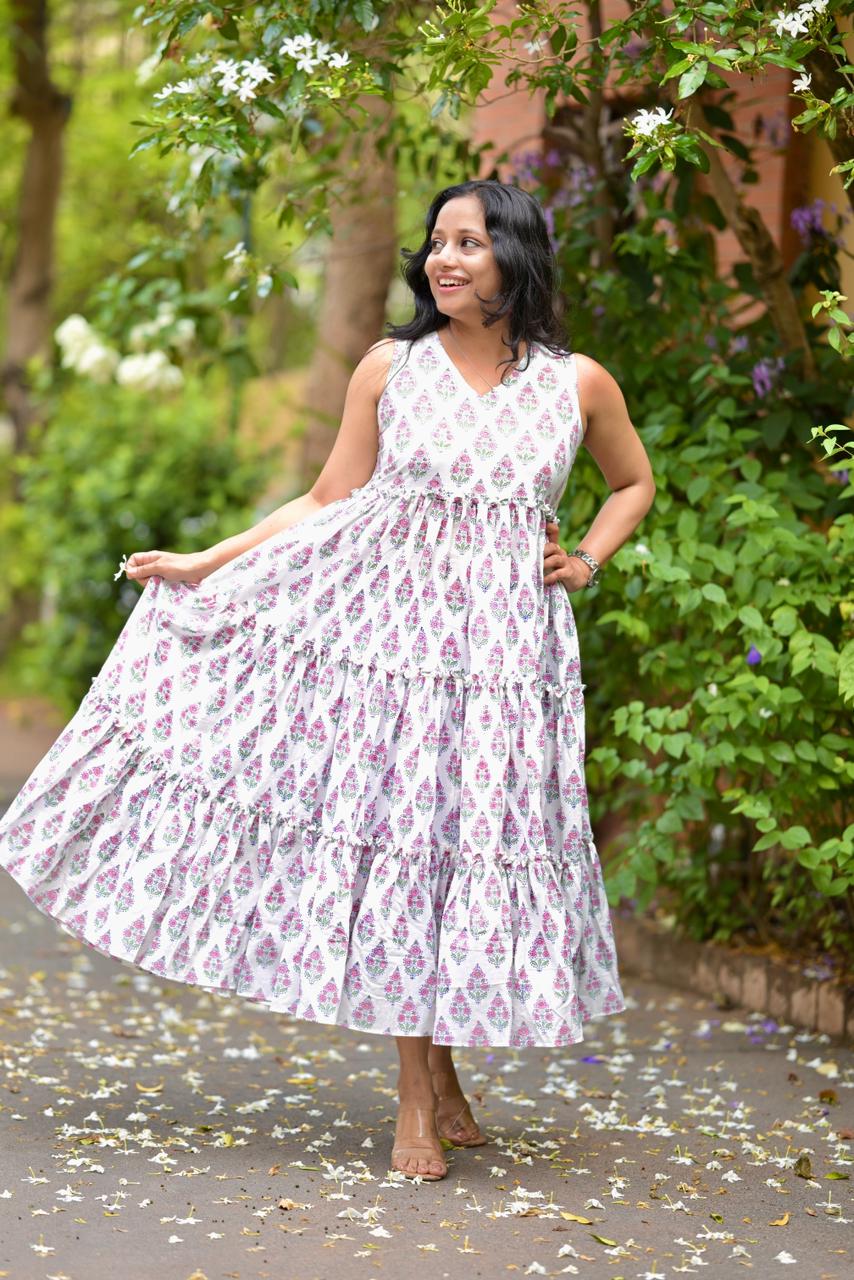 Cotton Sleeveless dress
