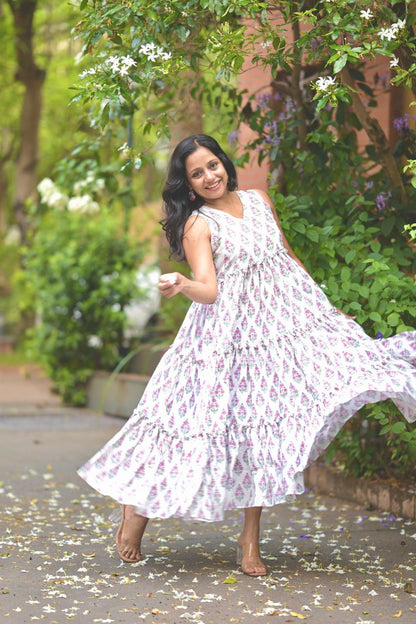 Cotton Sleeveless dress