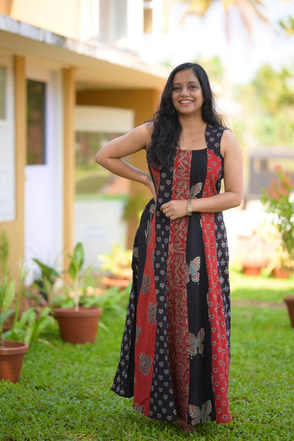 Cotton Ajrakh Dress