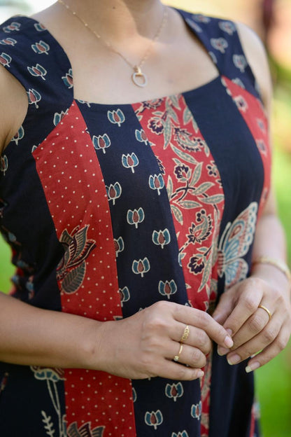 Cotton Ajrakh Dress