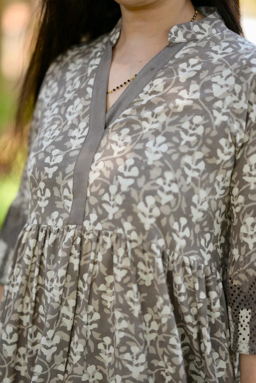 Cotton Hakoba aline dress