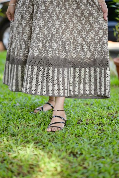 Cotton Hakoba aline dress