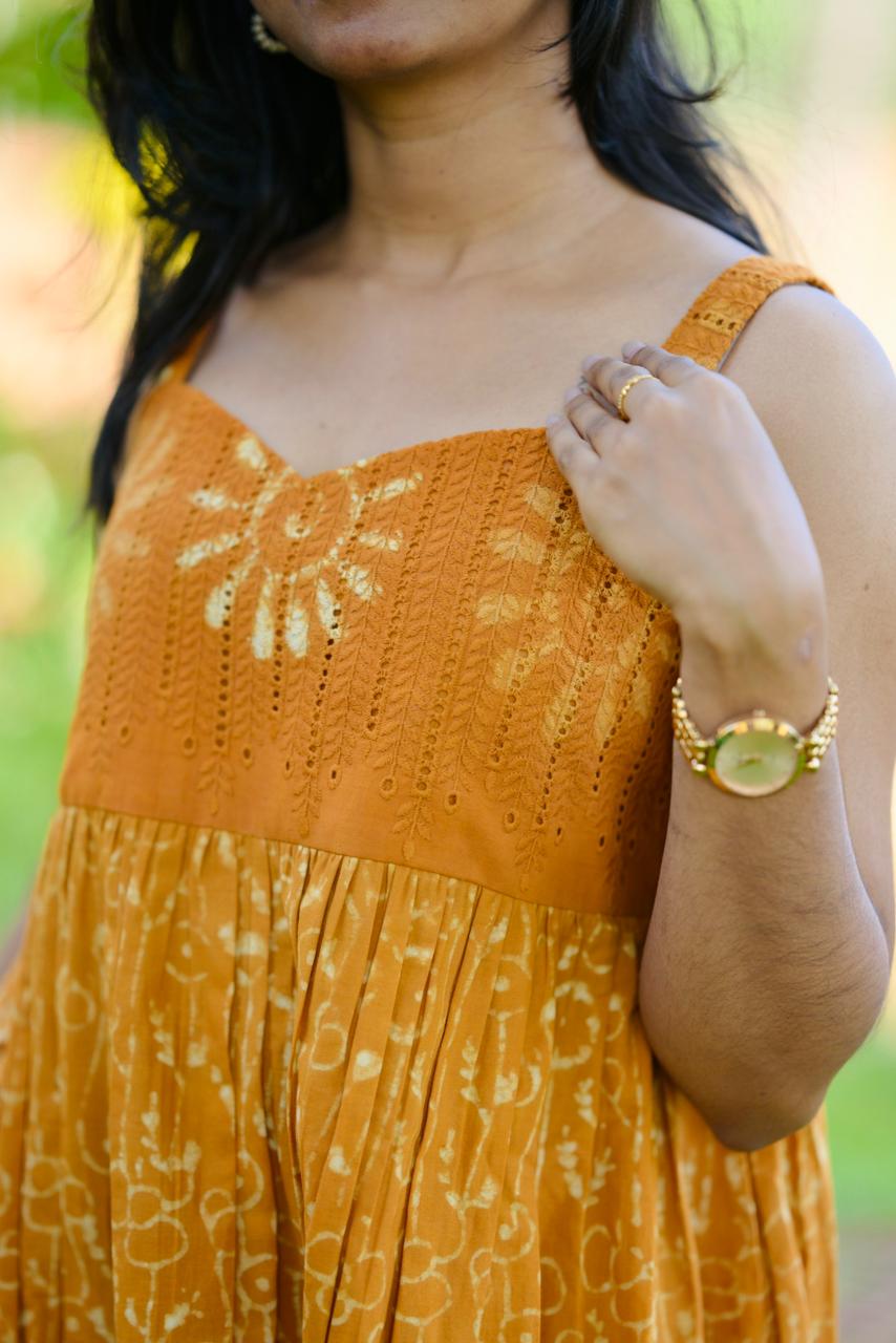 Cotton Hakoba dress